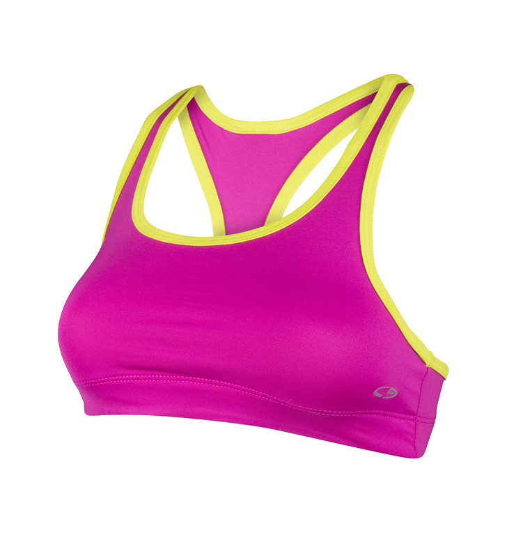 Champion Sports Bra - Purple Green - Large - CH-PURPLE-GREEN-LARGE